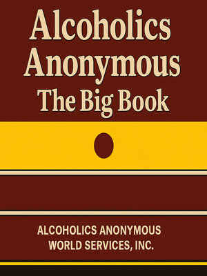 cover image of Alcoholics Anonymous